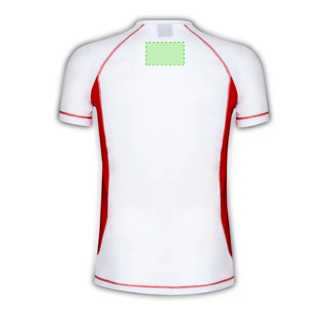 T-shirt running publicitaire homme bicolore 