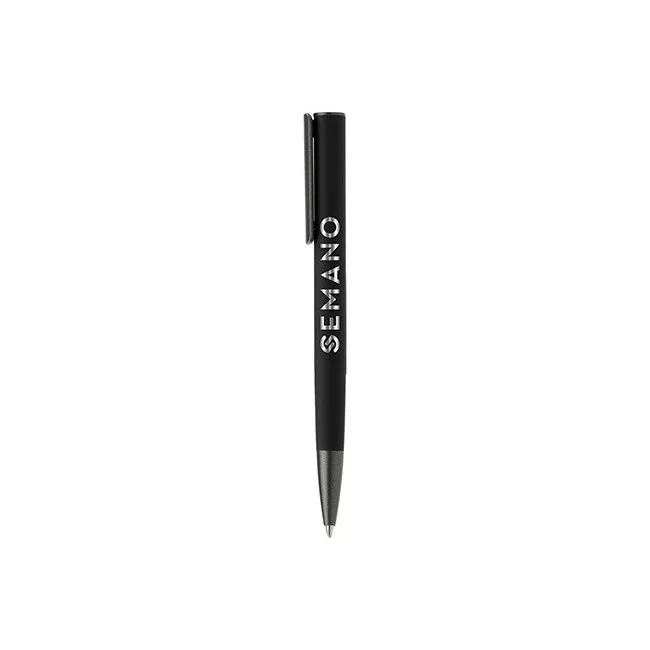 Stylo publicitaire Jagger acier Stylo publicitaire Jagger acier - Noir