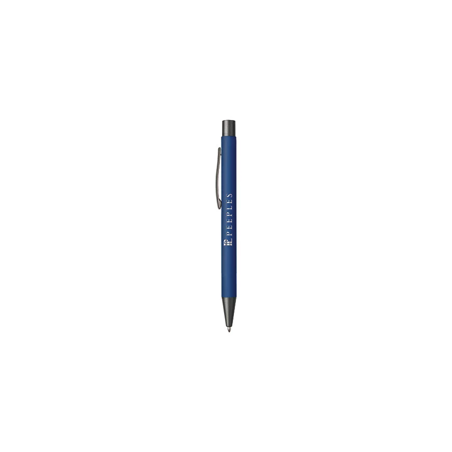Stylo Publicitaire Bowie Soft-touch - Bleu 7694