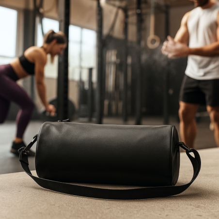 Sac de sport personnalisable en RPET Brenna Tube 