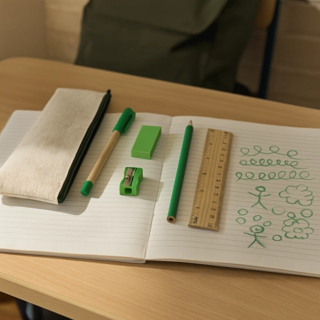 Ensemble trousse et accessoires d'écriture Tekina 