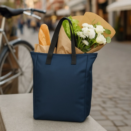 Tote bag personnalisé avec fermeture zippée Renew 