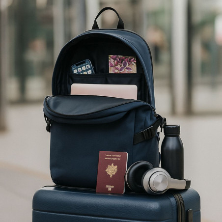 Sac à dos ordinateur personnalisé en rPET Renew 