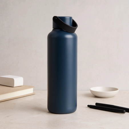 Gourde isotherme en acier recyclé RCS VINGA Baltimore 600 ml 