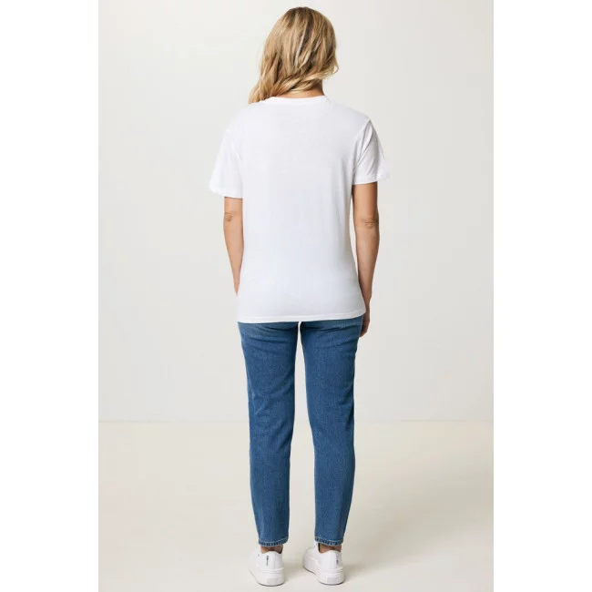 T-shirt femme personnalisé en coton recyclé Iqoniq Yala 