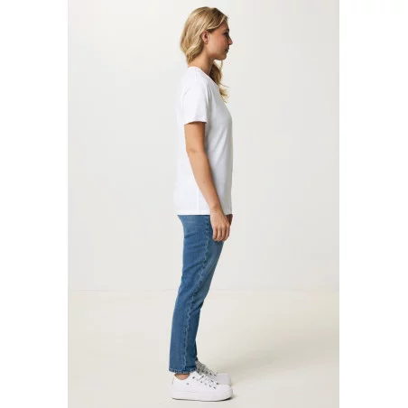 T-shirt femme personnalisé en coton recyclé Iqoniq Yala 