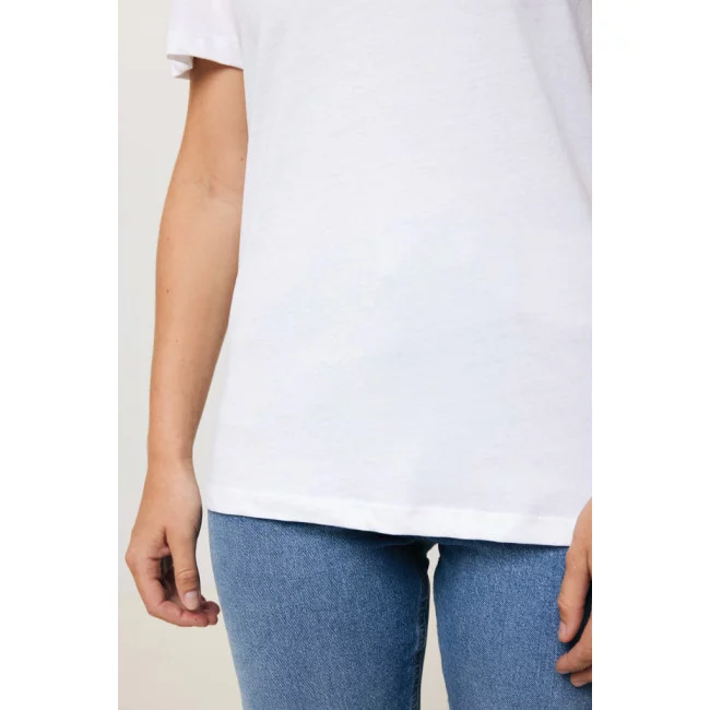 T-shirt femme personnalisé en coton recyclé Iqoniq Yala 