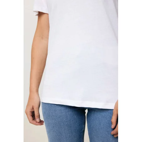 T-shirt femme personnalisé en coton recyclé Iqoniq Yala 