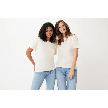 T-shirt femme personnalisé en coton recyclé Iqoniq Yala 