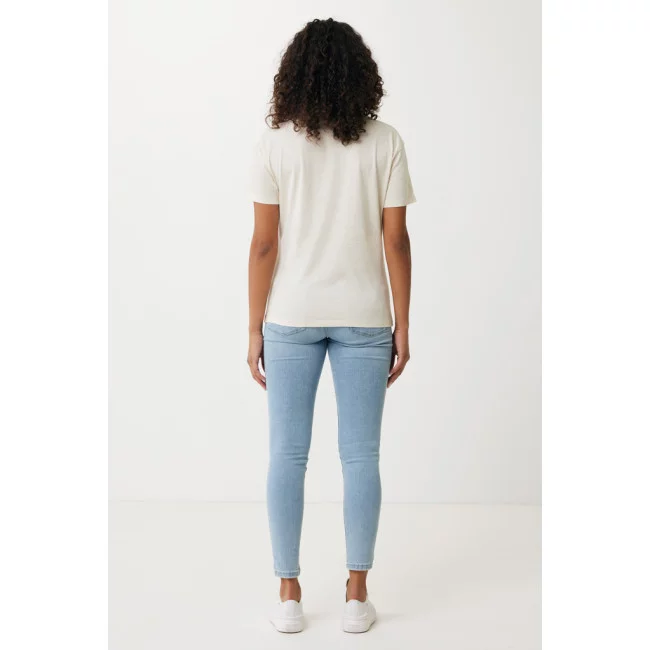 T-shirt femme personnalisé en coton recyclé Iqoniq Yala 