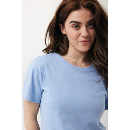 T-shirt femme personnalisé en coton recyclé Iqoniq Yala 