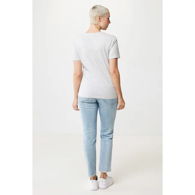 T-shirt femme personnalisé en coton recyclé Iqoniq Yala 