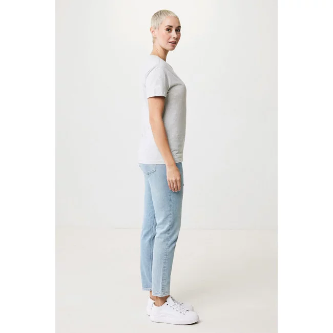 T-shirt femme personnalisé en coton recyclé Iqoniq Yala 