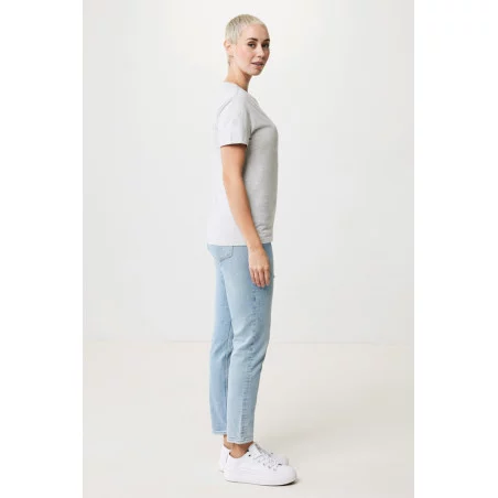 T-shirt femme personnalisé en coton recyclé Iqoniq Yala 