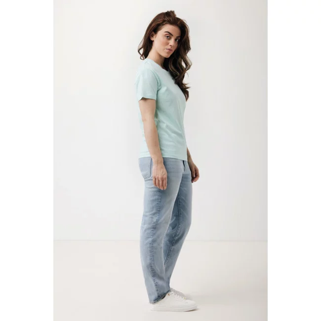 T-shirt femme personnalisé en coton recyclé Iqoniq Yala 