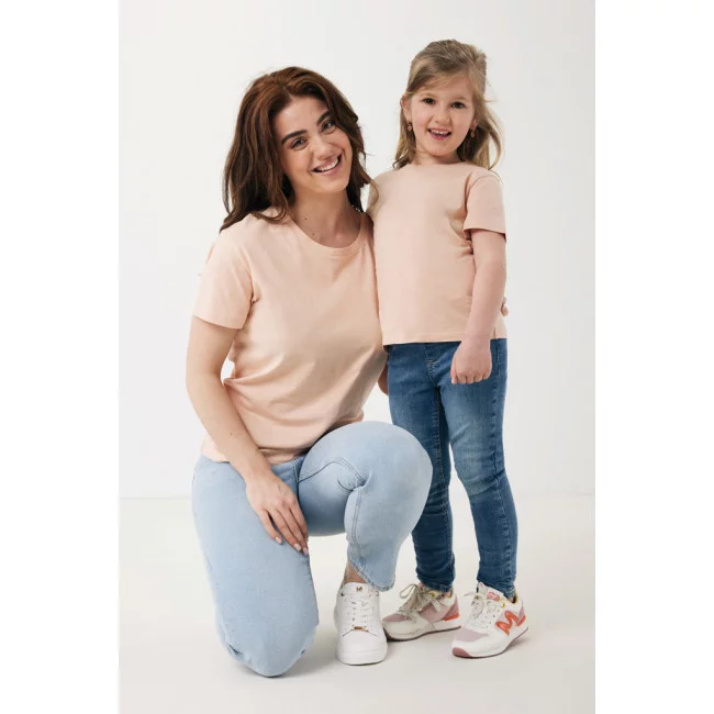 T-shirt femme personnalisé en coton recyclé Iqoniq Yala 