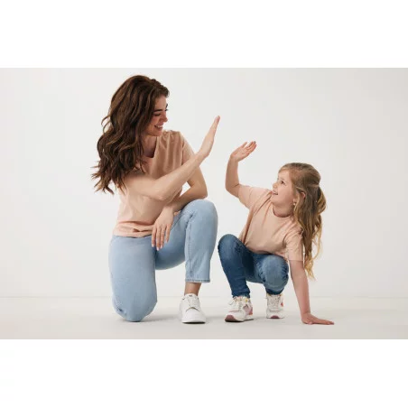 T-shirt femme personnalisé en coton recyclé Iqoniq Yala 