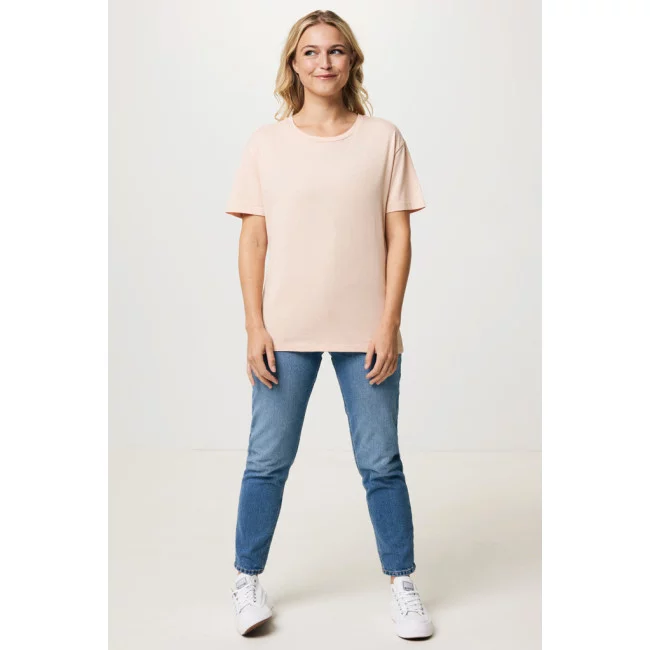 T-shirt femme personnalisé en coton recyclé Iqoniq Yala 