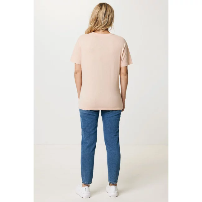 T-shirt femme personnalisé en coton recyclé Iqoniq Yala 