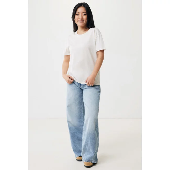 T-shirt femme personnalisé en coton recyclé Iqoniq Yala 