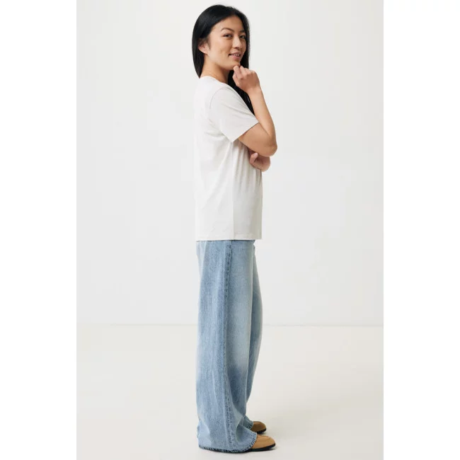 T-shirt femme personnalisé en coton recyclé Iqoniq Yala 