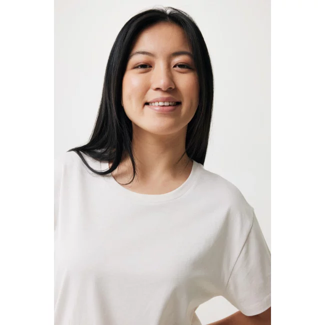 T-shirt femme personnalisé en coton recyclé Iqoniq Yala 