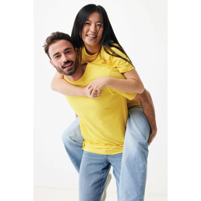 T-shirt personnalisé léger en coton recyclé Iqoniq Sierra 