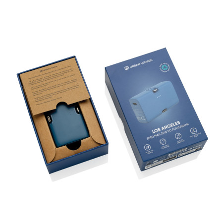 Powerbank publicitaire 20W PD Urban Vitamin Los Angeles 