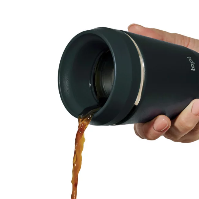 Mug de voyage personnalisé en acier recyclé Topl 235 ml 