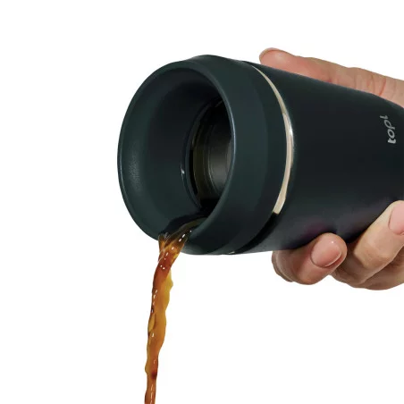 Mug de voyage personnalisé en acier recyclé Topl 235 ml 