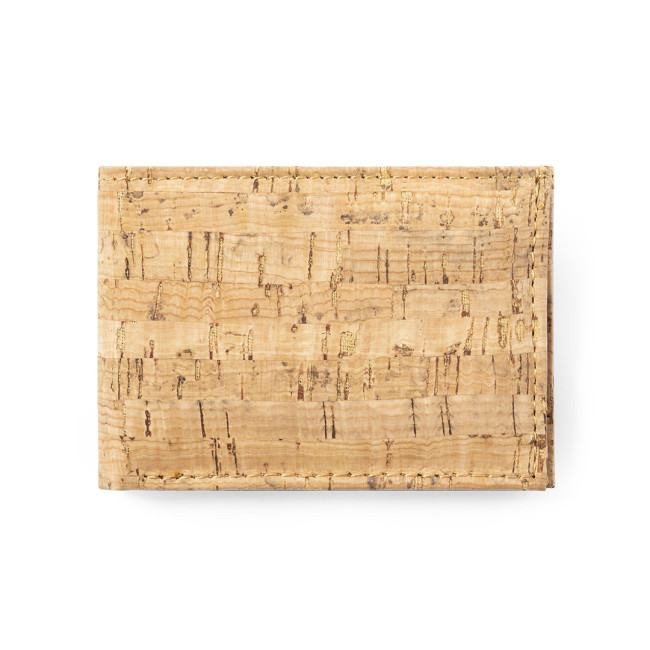 Portefeuille en liège personnalisable Aquilax 