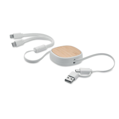 Câble de charge rétractable personnalisé Togobam 