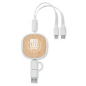 Câble de charge rétractable personnalisé Togobam 