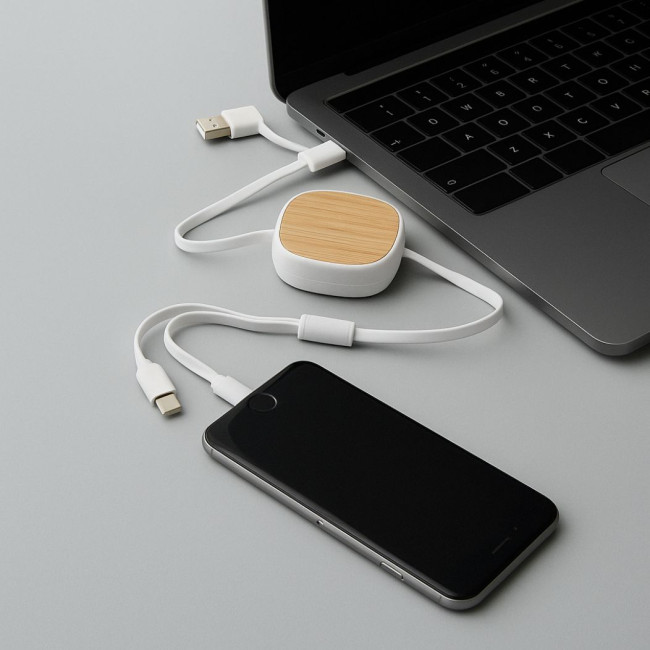 Câble de charge rétractable personnalisé Togobam 
