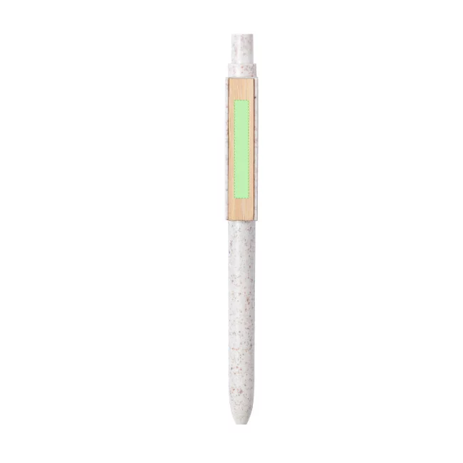 Stylo naturel en canne de blé et bambou Yusin 