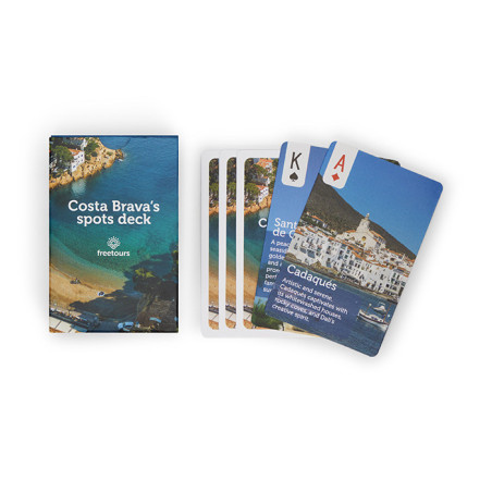Jeu de 54 cartes personnalisables recto-verso 