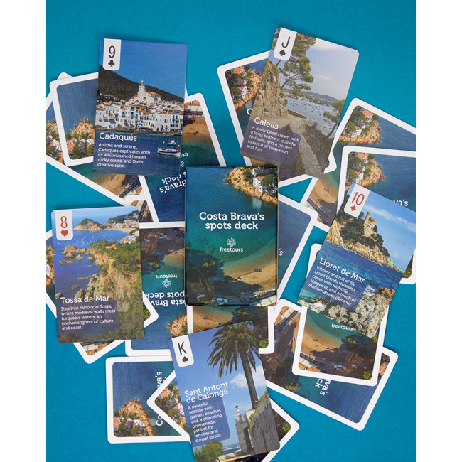 Jeu de 54 cartes personnalisables recto-verso 