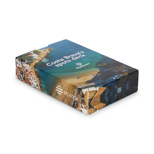 Jeu de 54 cartes personnalisables recto-verso 