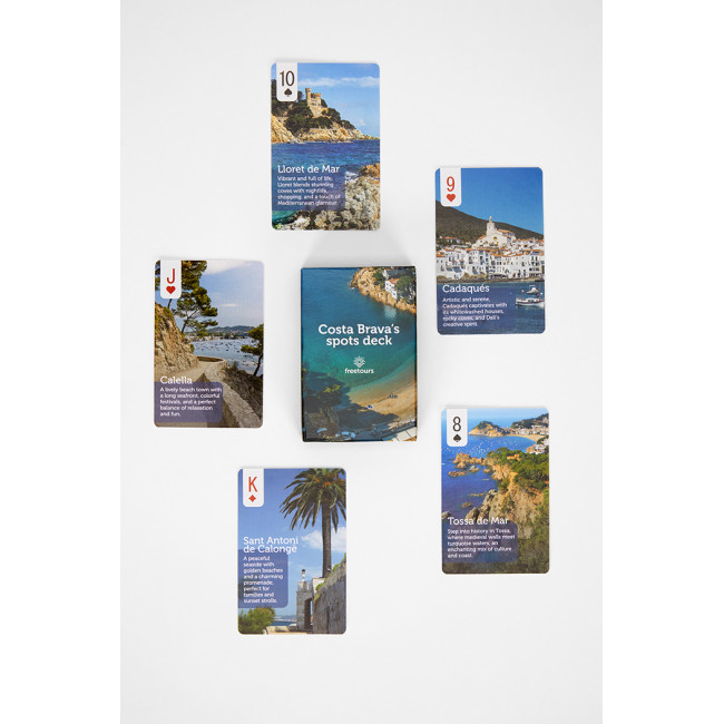 Jeu de 54 cartes personnalisables recto-verso 