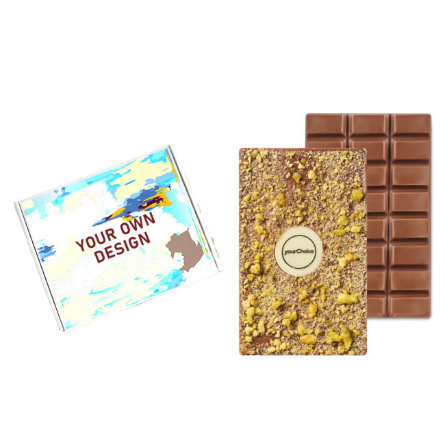 Boîte cadeau avec chocolat style Dubaï et 3 thés zen 