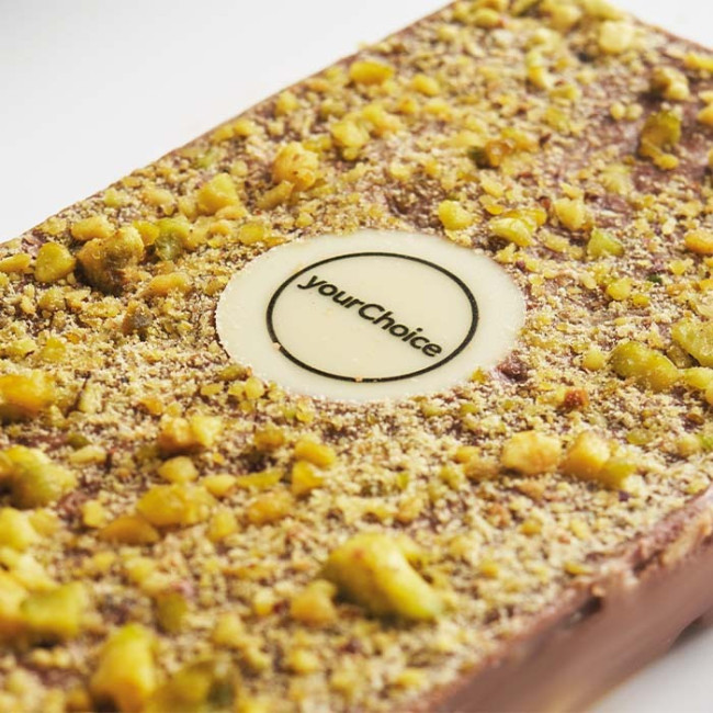 Boîte cadeau avec chocolat style Dubaï et 3 thés zen 
