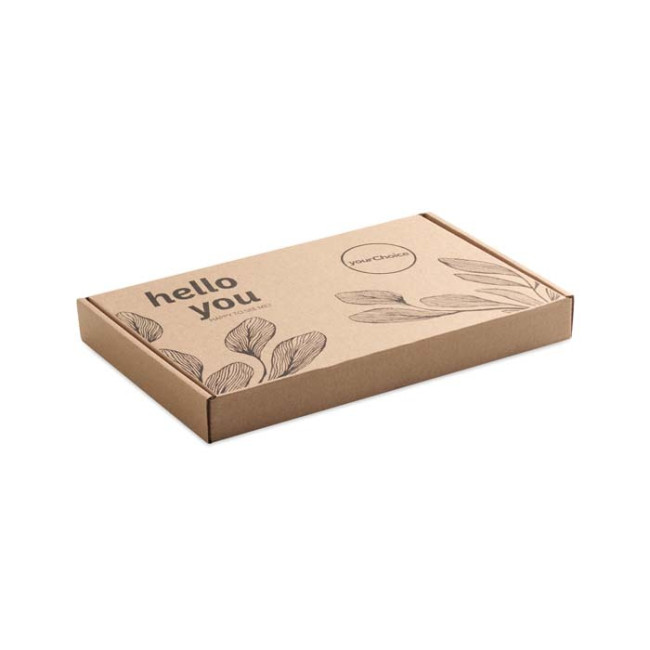 Boîte cadeau avec chocolat style Dubaï et 3 thés zen 