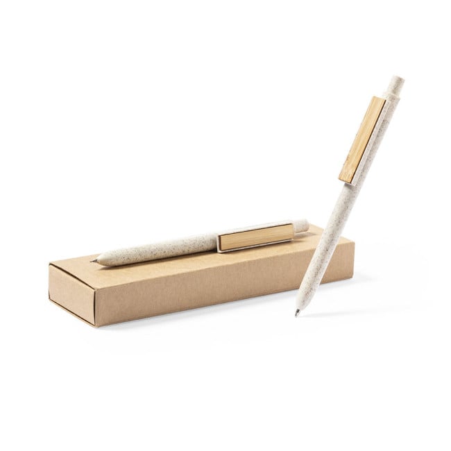 Set de deux stylos naturels Bruneok