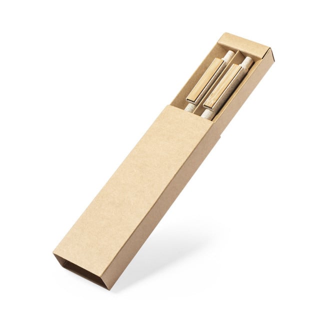 Set de deux stylos naturels Bruneok