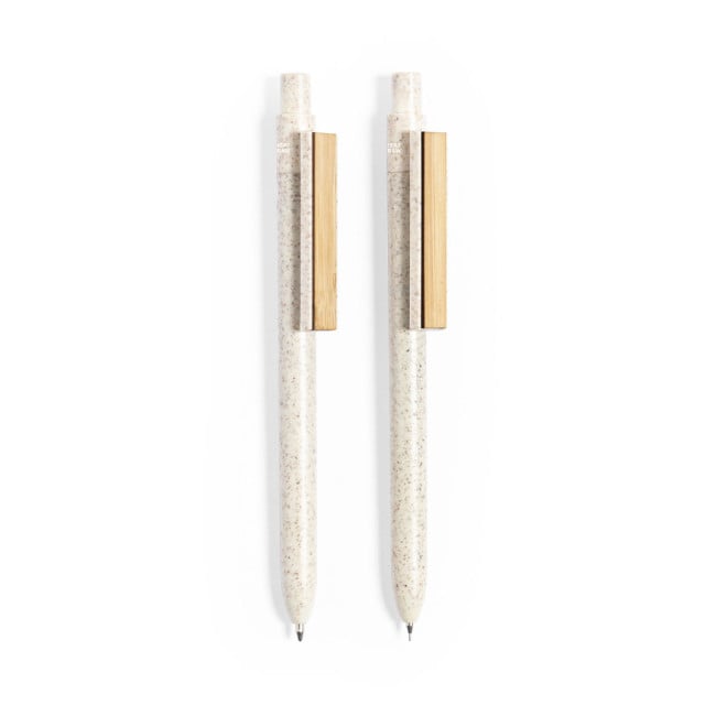 Set de deux stylos naturels Bruneok