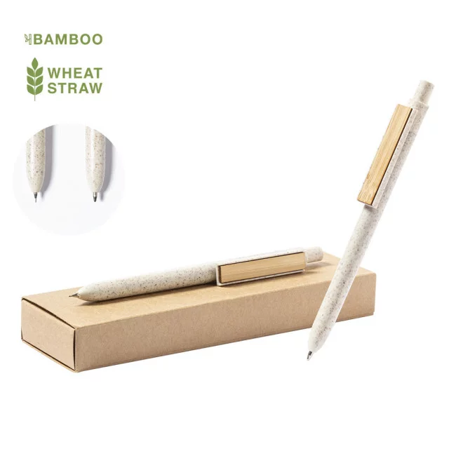 Set de deux stylos naturels Bruneok