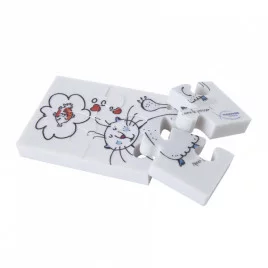Gomme Publicitaire Puzzle France 1