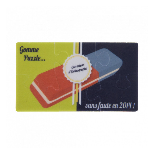 Gomme Publicitaire Puzzle France 3 Gomme Publicitaire Puzzle France Gomme Publicitaire Puzzle France 3