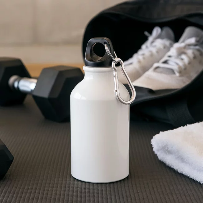 Gourde Publicitaire Mousqueton 330 ml 