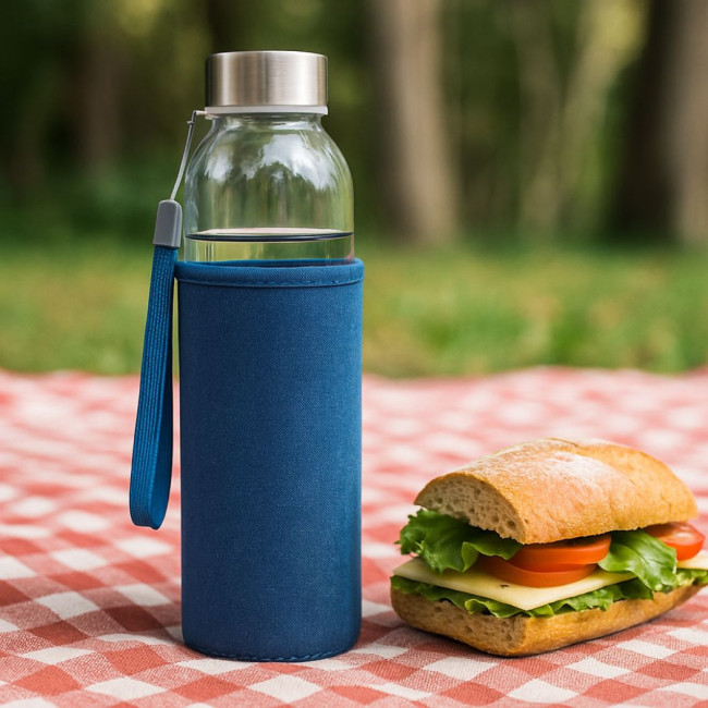 Bouteille en verre publicitaire Utah Denim 500 ml 